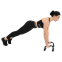 Упоры для отжиманий 2штуки AOPI AP-398 PUSH-UP BAR 22х15х12см серый-черный 8