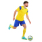 Щитки футбольные мини MINI SP-Sport FB-3607 S-M цвета в ассортименте 13