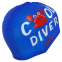 Шапочка для плавання силіконова юніорська MadWave Junior COOL DIVER M057310 синій 3