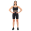 Костюм спортивний жіночий для фітнесу та тренувань велотреки та топ V&X WX1463-WK1464 S-L чорний 2
