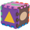 Килимок пазл дитячий "Весела геометрія" SP-Planeta C-3526 12шт кольори в асортименті 3