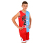 Форма баскетбольна дитяча NBA клуб Chicago Bulls 23 BA-6654 S-2XL червоний-блакитний 4