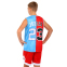 Форма баскетбольна дитяча NBA клуб Chicago Bulls 23 BA-6654 S-2XL червоний-блакитний 6