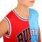 Форма баскетбольна дитяча NBA клуб Chicago Bulls 23 BA-6654 S-2XL червоний-блакитний 7