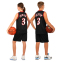 Форма баскетбольна дитяча NBA клуб Sixers 3 BA-6657 S-2XL чорний-червоний 2