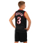 Форма баскетбольна дитяча NBA клуб Sixers 3 BA-6657 S-2XL чорний-червоний 6