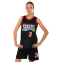 Форма баскетбольна дитяча NBA клуб Sixers 3 BA-6657 S-2XL чорний-червоний 11