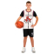 Форма баскетбольна дитяча NBA клуб Raptors 15 BA-6658 S-2XL білий-чорний 3