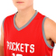 Форма баскетбольна дитяча NBA клуб Houston Rockets 13 BA-6659 S-2XL червоний 9