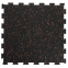 Килимок під тренажер Zelart FI-5348-1 0,60мx0,60мx6мм чорний 0