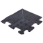 Коврик модульное напольное покрытие для спортзала Zelart FI-5349 118х118см черный 4