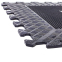 Килимок модульне підлогове покриття для спортзалу Zelart FI-5349 118х118см чорний 6