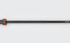 Гриф для штанги Олімпійський прямий для кросфіта Zelart TA-7243 2,2м 28мм чорний 4