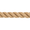 Канат для лазанья из сизаля с креплением COMBAT BATTLE ROPE Zelart FI-0910-15 15м коричневый 4