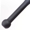 Біта сталева для функціональних тренувань та кросфіту STEEL CLUBBELL Zelart TA-0923-4 вага 4кг чорний 1