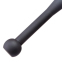 Біта сталева для функціональних тренувань та кросфіту STEEL CLUBBELL Zelart TA-0923-5 вага 5кг чорний 1