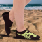Обувь Skin Shoes для спорта и йоги SP-Sport Иероглиф PL-0419-BK размер 34-45 черный-салатовый 6