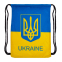 Рюкзак-мешок SP-Sport UKRAINE GA-4433-UKR желтый-голубой 2