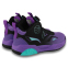 Кросівки баскетбольні підліткові SP-Sport 5535-1 розмір 36-40 чорний-фіолетовий 4