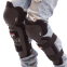 Комплект защиты PRO BIKER HX-P01 (колено, голень, предплечье, локоть) черный 0