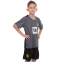 Форма футбольна дитяча з символікою футбольного клубу BORUSSIA DORTMUND гостьова 2022 SP-Planeta CO-3750 6-14 років сірий-чорний 0