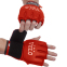 Перчатки для смешанных единоборств MMA кожаные VELO ULI-4024 S-XL цвета в ассортименте 1