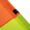 Флаг полотно угловой для поля с клипсой для крепления к штанге SP-Sport C-4597 45x38см оранжевый-желтый 4