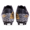 Бутси футбольні LISEG GF-002-3 розмір 39-44 чорний-золотий 4