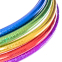 Обруч цільний гімнастичний пластиковий Record FI-3375-45 кольори в асортименті 10