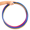 Обруч цільний гімнастичний пластиковий Record FI-3375-45 кольори в асортименті 11