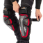 Захист коліна та гомілки Ridbiker MS-4320 2шт чорний-червоний 1