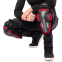 Захист коліна та гомілки Ridbiker MS-4320 2шт чорний-червоний 4