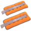 Утяжелители-манжеты для рук и ног MARATON FI-2858-2 2x1кг оранжевый-серый 0