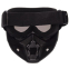 Защитная маска-трансформер очки пол-лица SP-Sport MS-6827 черный 4