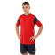 Форма футбольна комплект футболка та шорти Joma PHOENIX 102741-603 4XS-2XL червоно-темно-синій 11