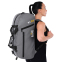 Сумка-рюкзак 2 в 1 MARATON BO-5116 55x30x25см серый 17