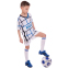 Форма футбольна дитяча з символікою футбольного клубу INTER MILAN виїзна 2021 SP-Planeta CO-2460 8-14 років білий-синій 4