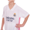 Форма футбольная детская с символикой футбольного клуба REAL MADRID домашняя 2021 SP-Planeta CO-2472 22-30 белый 3