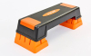 Степ-платформа Zelart FI-6291 70-75x25x12-23см черный-оранжевый 0