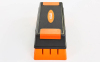 Степ-платформа Zelart FI-6291 70-75x25x12-23см черный-оранжевый 4