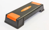 Степ-платформа Zelart FI-6291 70-75x25x12-23см черный-оранжевый 8
