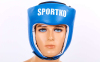 Шлем боксерский открытый кожаный SPORTKO SP-4706-1 ОК1 XL синий 1