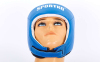 Шлем боксерский открытый кожаный SPORTKO SP-4706-1 ОК1 XL синий 5