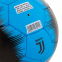 М'яч футбольний SOCCERMAX JUVENTUS FB-0047-821 №5 PU чорний-блакитний 2
