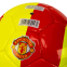 М'яч футбольний BALLONSTAR MANCHESTER UNITED CRYSTAL FB-7958 №5 PU жовтий-червоний 1