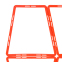 Тренировочная напольная сетка трапециевидная Agility Grid SP-Sport C-1413 49x49x30см цвета в ассортименте 0