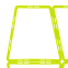 Тренировочная напольная сетка трапециевидная Agility Grid SP-Sport C-1413 49x49x30см цвета в ассортименте 1