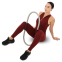 Кольцо для пилатеса изотоническое разъемное PRO-SUPRA PILATES RING R-880 серый 12