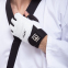 Перчатки для тхэквондо с фиксатором запястья MTO BO-5078-W S-XL белый 1