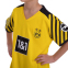 Форма футбольная детская с символикой футбольного клуба BORUSSIA DORTMUND домашняя 2022 SP-Planeta CO-3757 6-14 лет желтый-черный 1